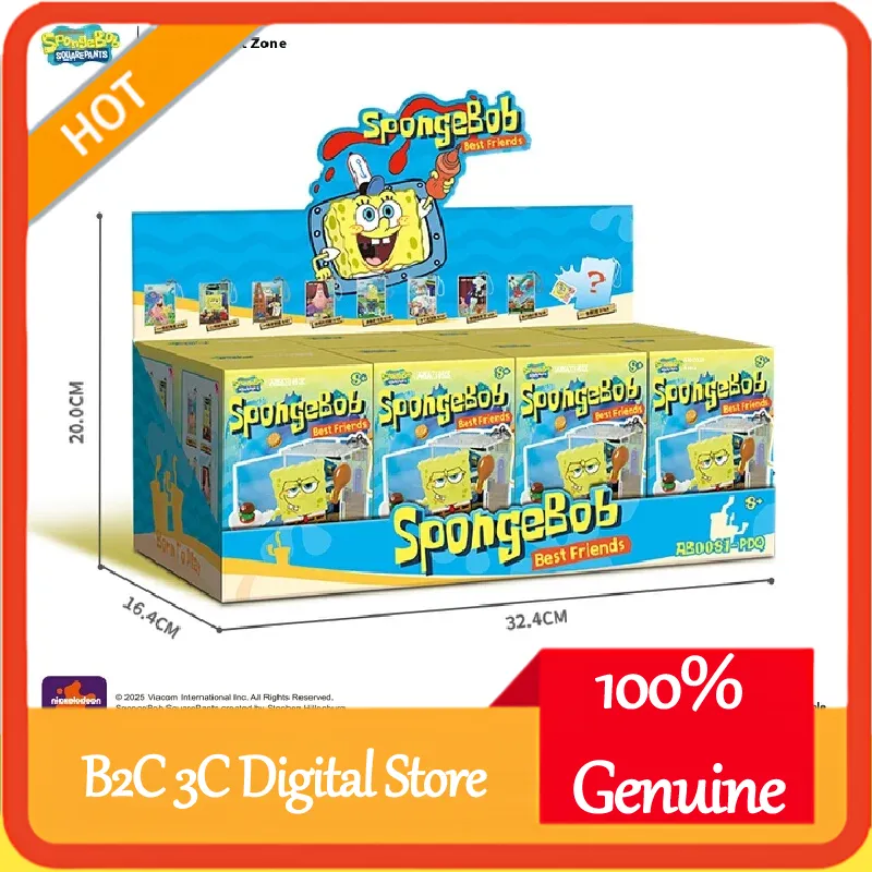 Building Block Mini - صندوق مفاجآت AREAX الأصلي لشخصيات سبونج