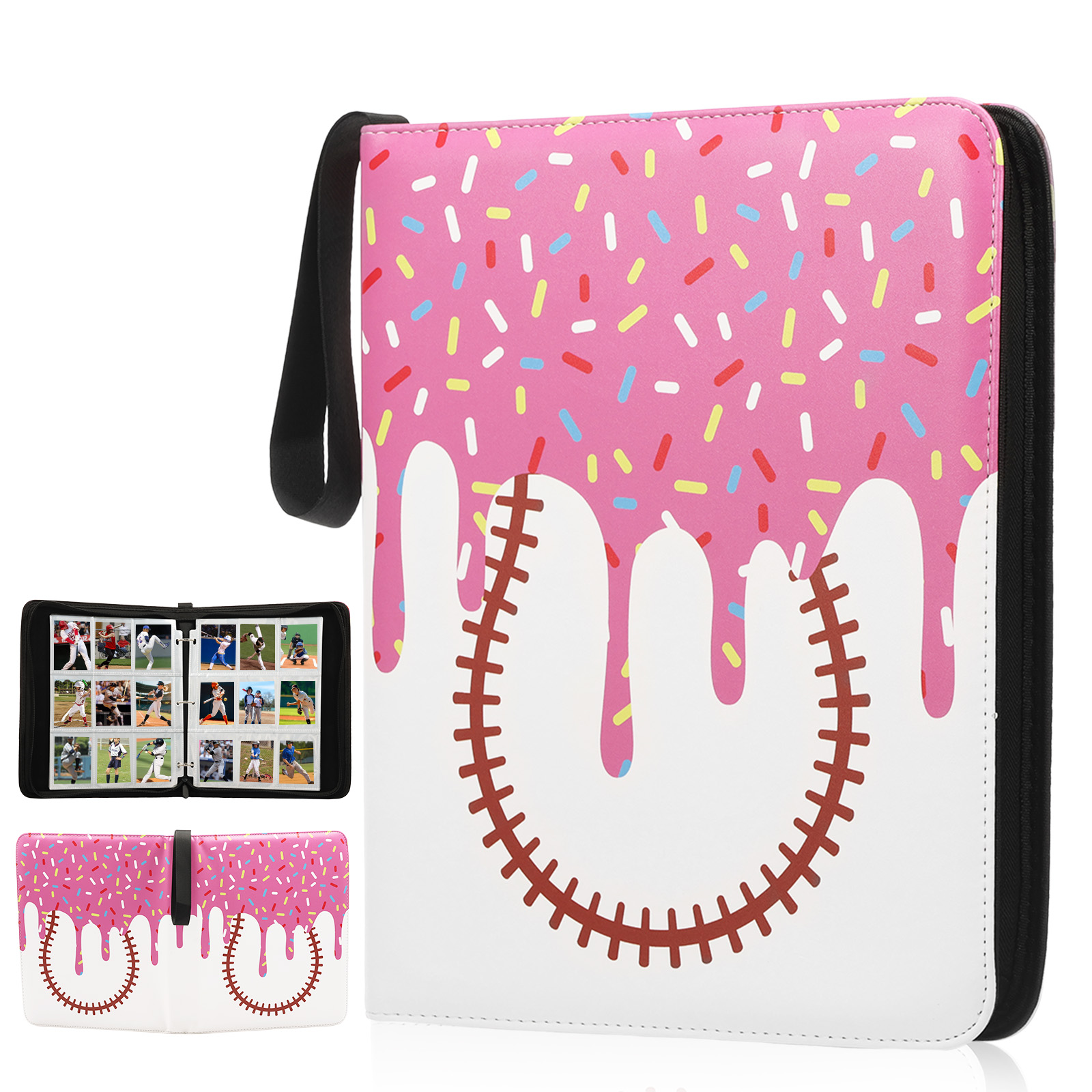 Trading Card Binder - حافظة بطاقات البيسبول من البولي يوريثان