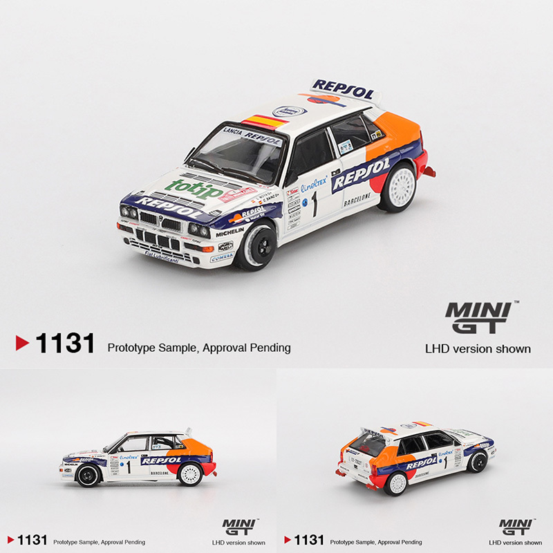 Die Cast Car 1 64 - MINIGT 1131 1:64 لانشيا دلتا HF