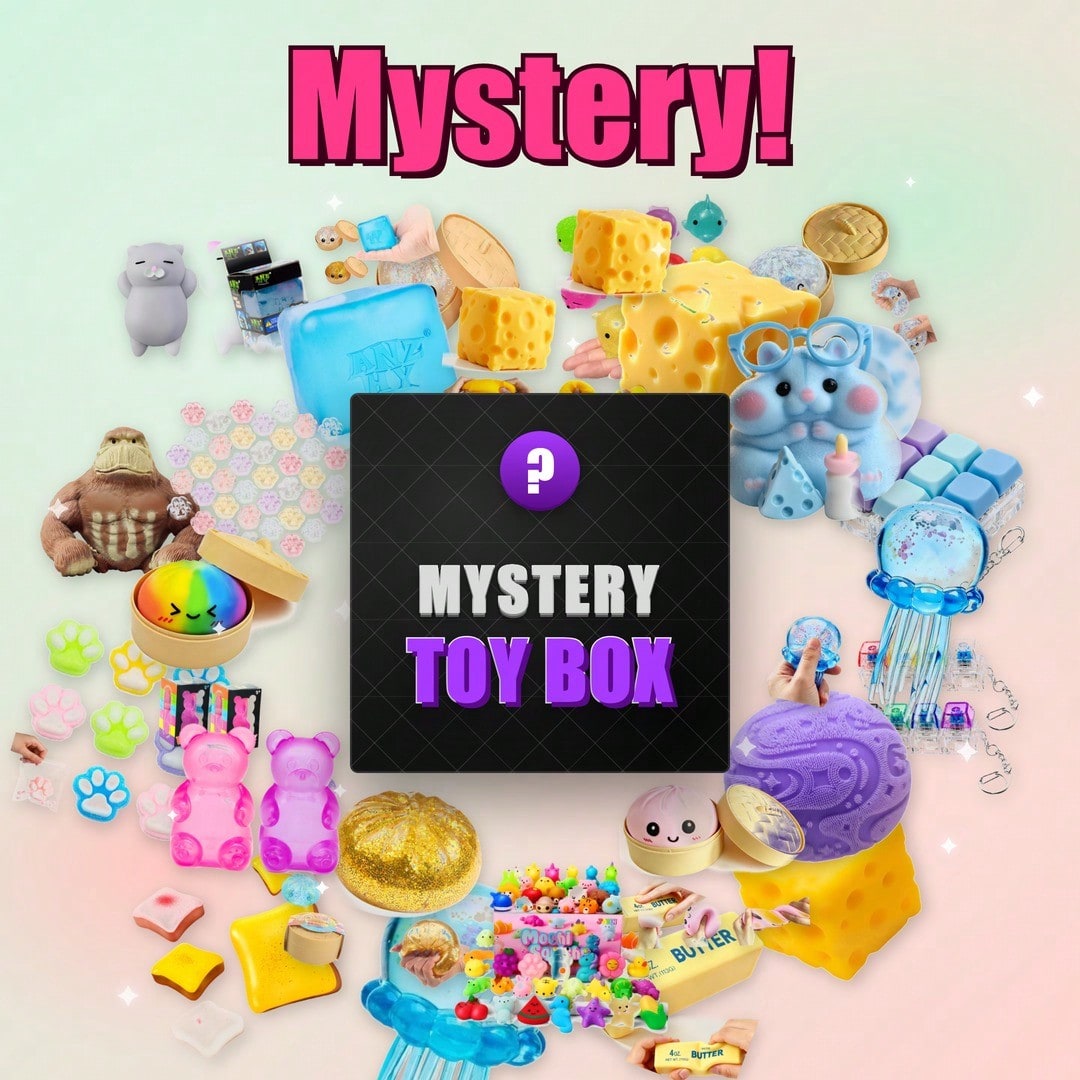 صندوق مفاجآت ناعم ولطيف - 3 سح - مراجعة Mystery Box Blind Bag وسعره
