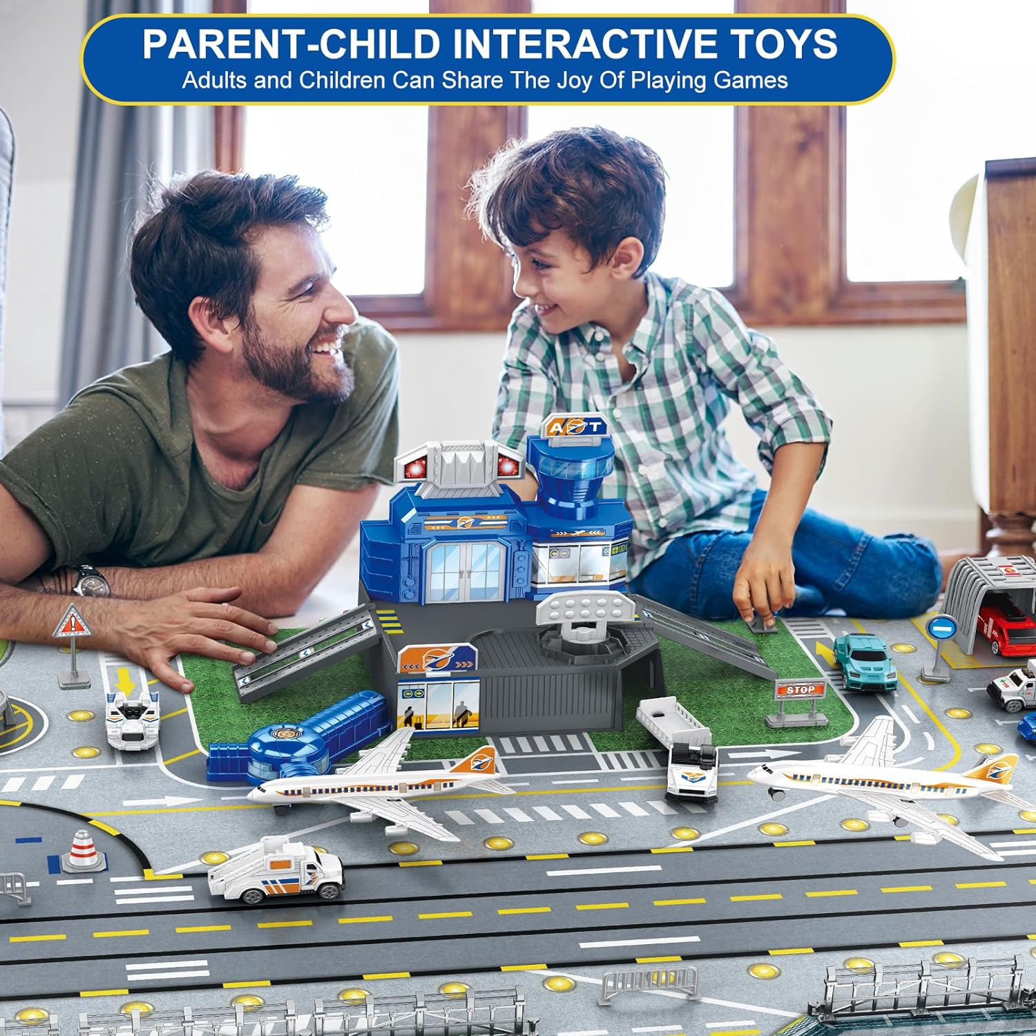 مجموعة ألعاب مطار للأطفال مع س - مراجعة Model Airplane Plastic وسعره