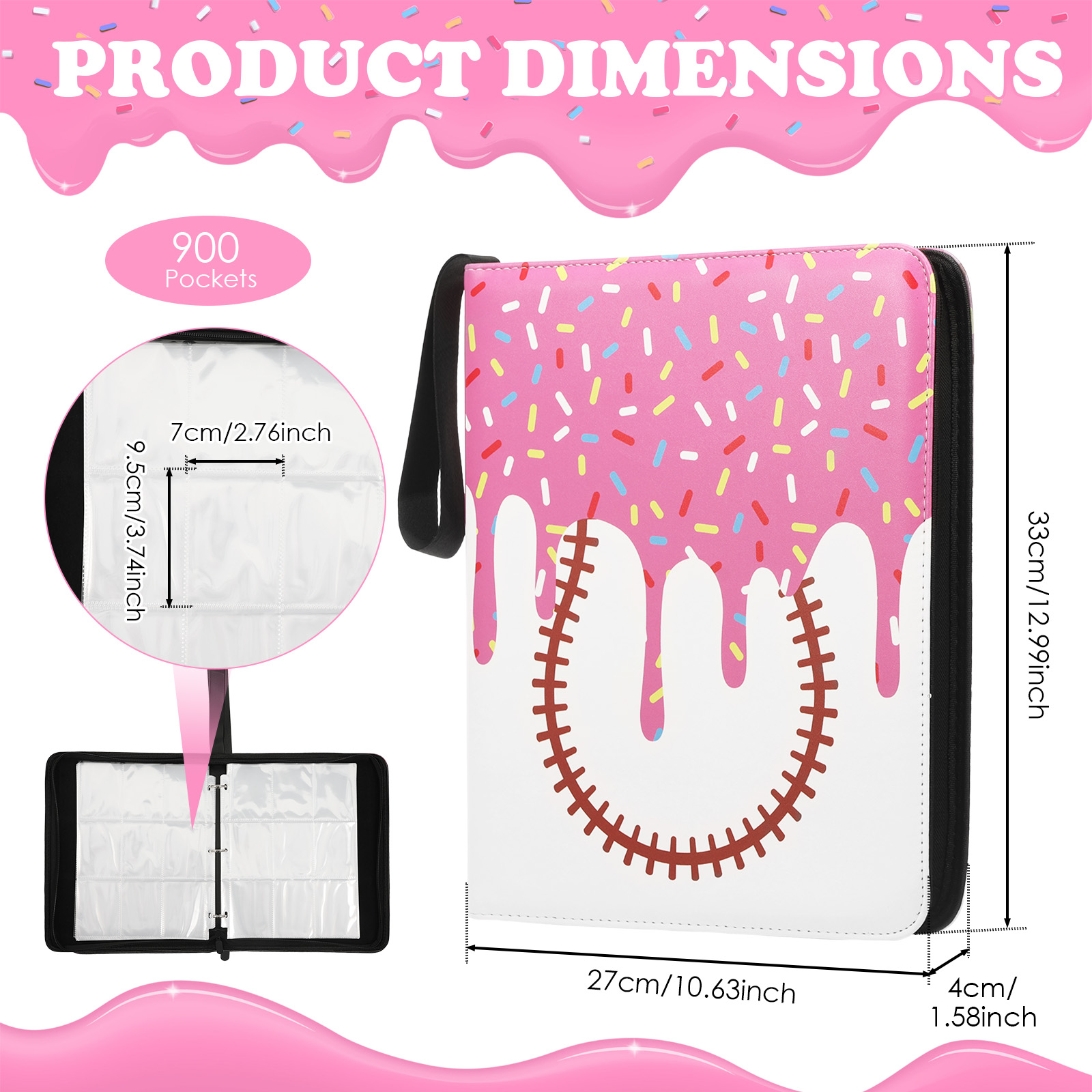 حافظة بطاقات البيسبول من البول - مراجعة Trading Card Binder وسعره